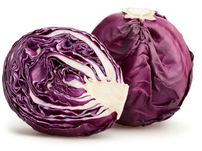 کلم قرمز در انگلیسی Red Cabbage